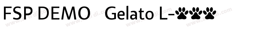 FSP DEMO   Gelato L字体转换